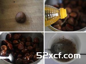 烤箱糖烤栗子的做法