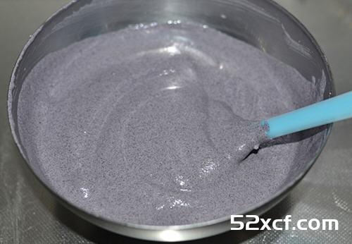桂花黑米糕的做法