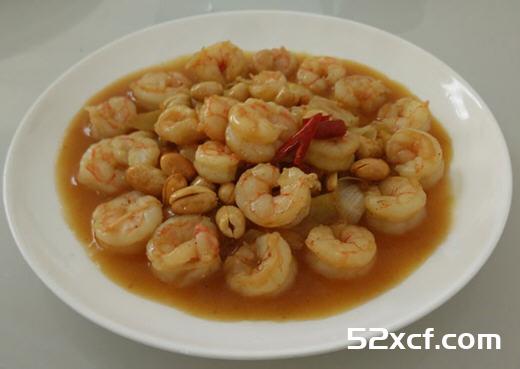 麻辣味的宫保虾球做法