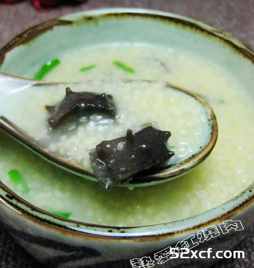 海参小米粥的家常做法