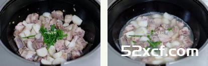 萝卜羊肉煲的做法