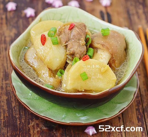萝卜羊肉煲的做法