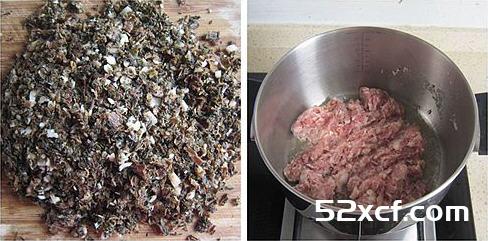 梅干菜肉包的做法