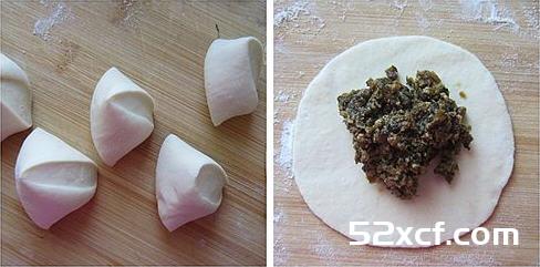 梅干菜肉包的做法