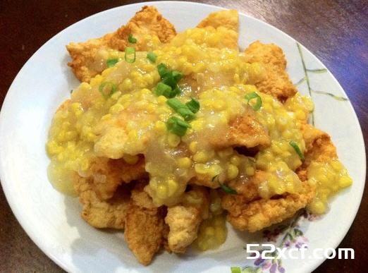 玉米鱼块的做法
