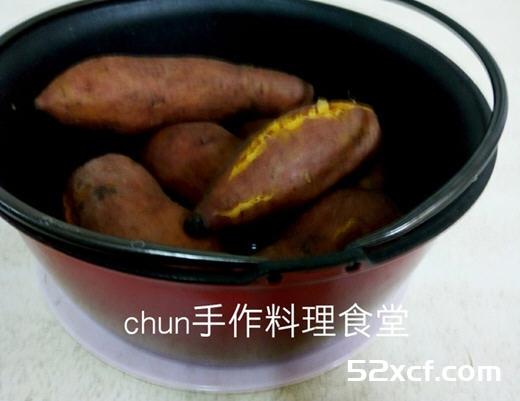 咸地瓜电锅版的做法