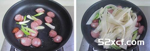 哈尔滨红肠炒豆丝的