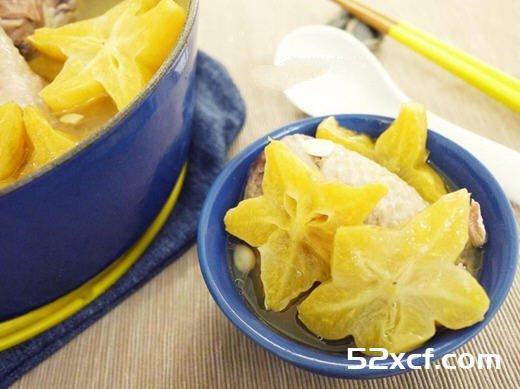 杨桃鸡汤的做法