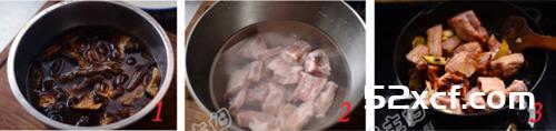 牛肝菌胡萝卜焖小排的做法