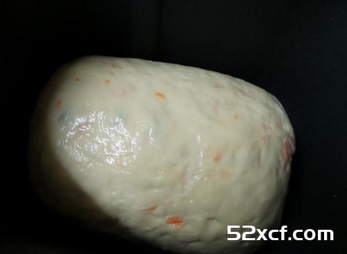 红萝卜果干核桃吐司的做法