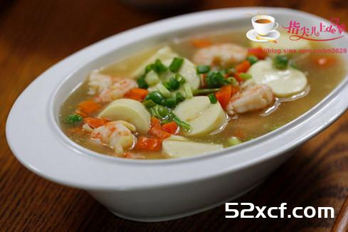 虾仁豆腐羹的做法教