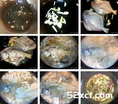 鲳鱼豆腐煲的做法