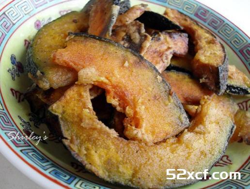 椒盐南瓜的做法