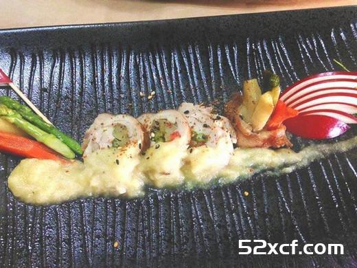 香苹鸡肉卷的做法
