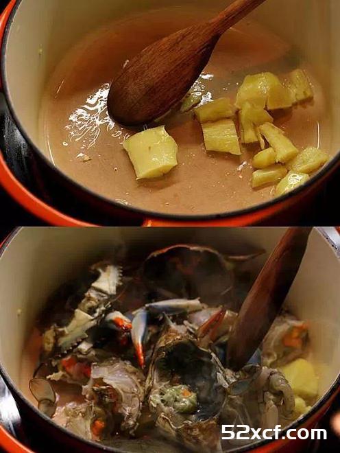 生地青蟹汤的做法