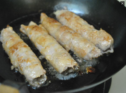 金针菇肉卷的做法