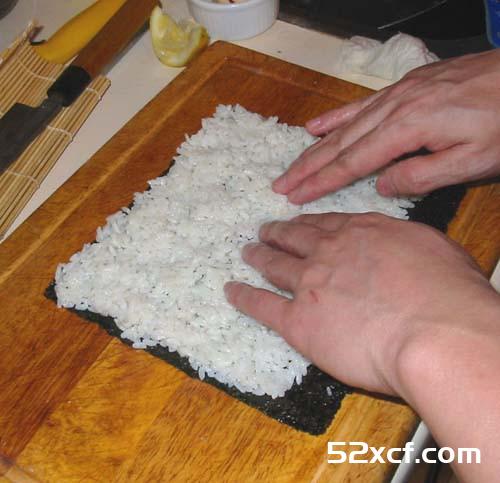 寿司的卷法图解