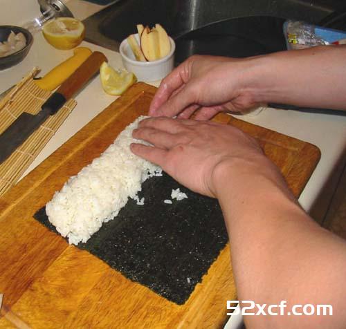 寿司的卷法图解