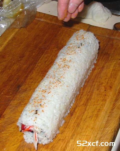 寿司的卷法图解
