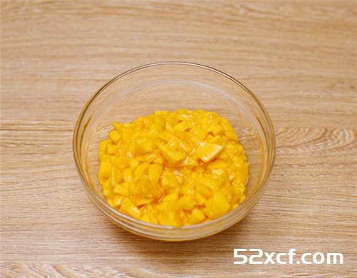 芒果果酱面包机版的做法