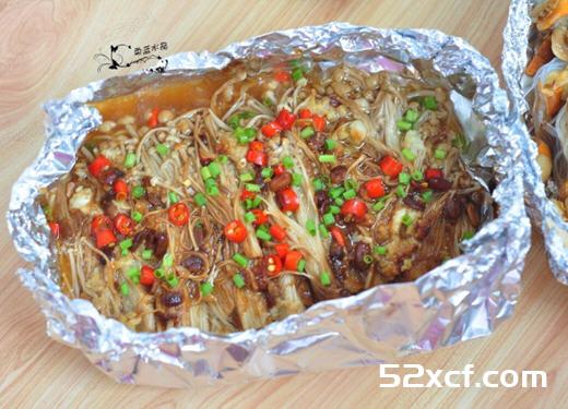 蒜蓉烤金针菇的做法