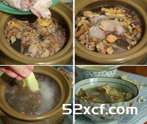 五指毛桃煲鸡汤的做法