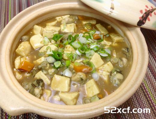 蚵仔豆腐咖哩锅的做法