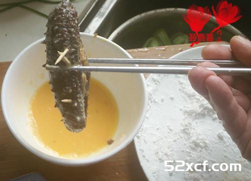脆皮海参的做法