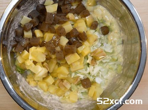 土豆蒟蒻大阪烧的做法