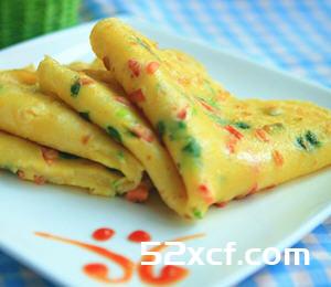 黄金鸡蛋饼的做法