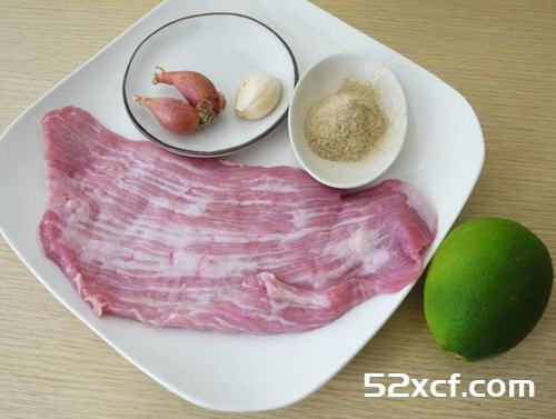 香茅烤松板猪的做法