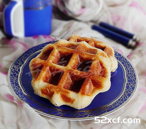 杂糖坚果夹心华夫饼的做法