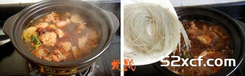 小鸡炖蘑菇砂锅版的做法