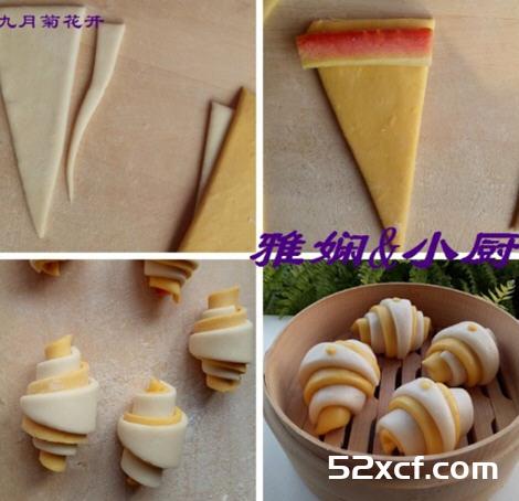 胡萝卜花卷的做法