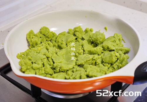 不用烤的青麦月饼
