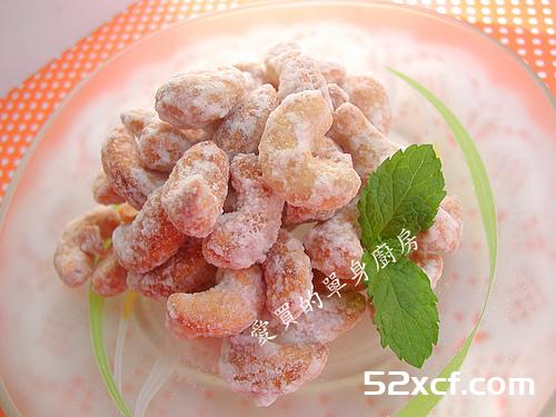 糖霜腰果的做法