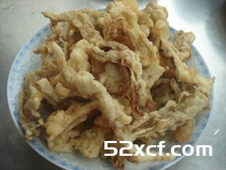 干炸蘑菇的做法