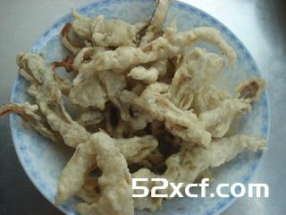 干炸蘑菇的做法