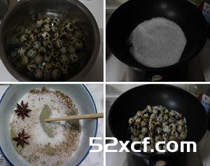 盐焗鹌鹑蛋的做法