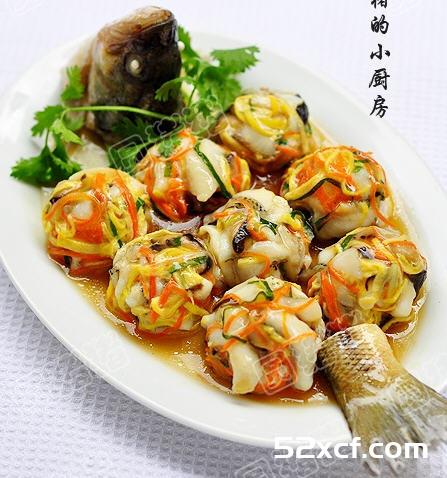 绣球鲈鱼的做法