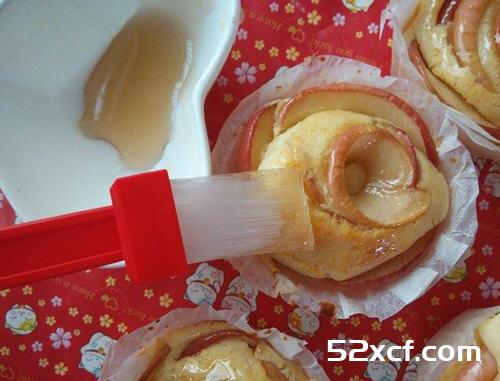 玫瑰松饼的做法