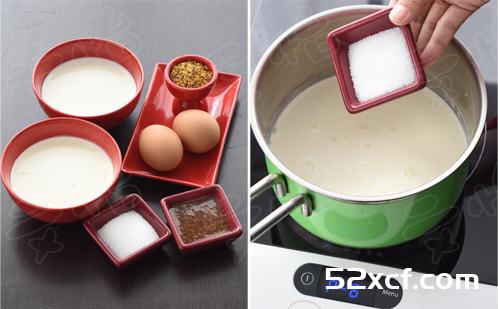桂花布丁的做法