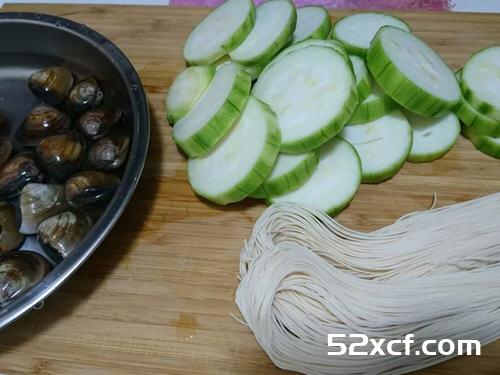 潮仙小吃麻油丝瓜蛤蜊面线