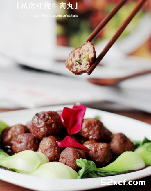 红烧牛肉丸子的做法