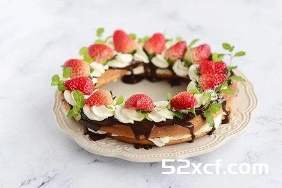 花环泡芙的家常做法