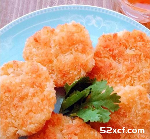 金钱虾饼的做法
