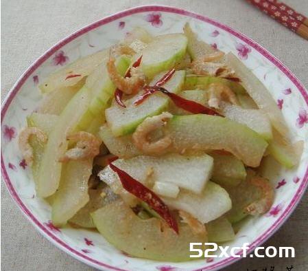 冬瓜烧虾米的做法
