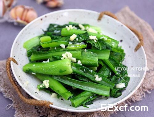 蒜蓉小白菜的做法
