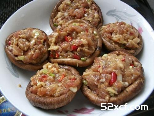 香菇酿肉丸的做法
