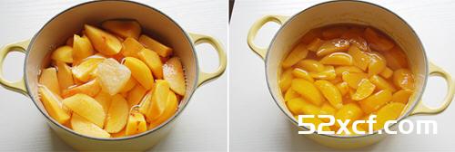 糖水黄桃的家常做法